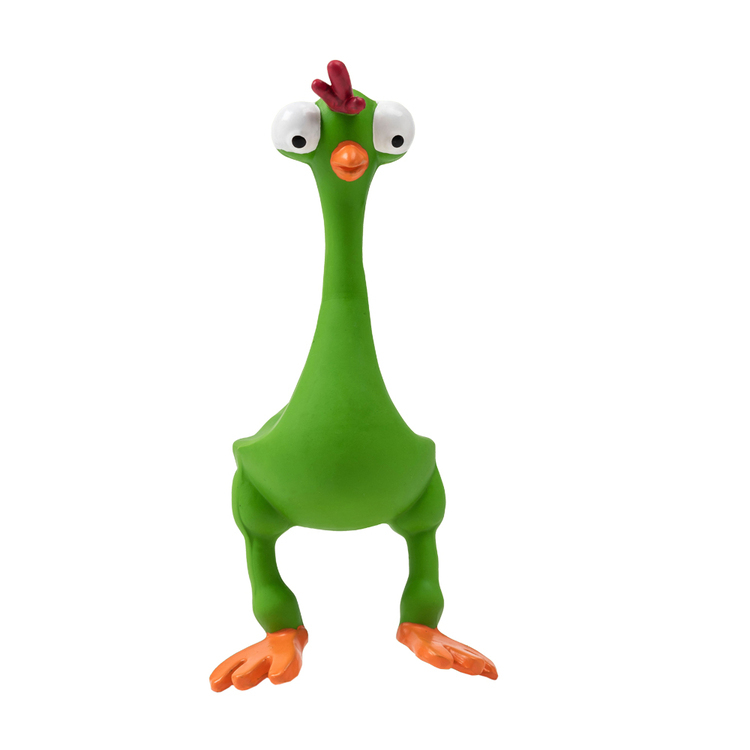 United Pets Chick'n Fun Jane Dog Toy (Green)  (8.5*26*10cm)