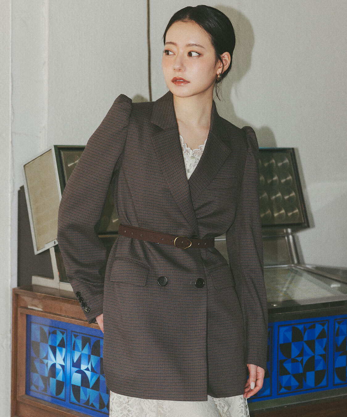 [預購] 折扣 COCO DEAL 長版雙排扣西裝外套