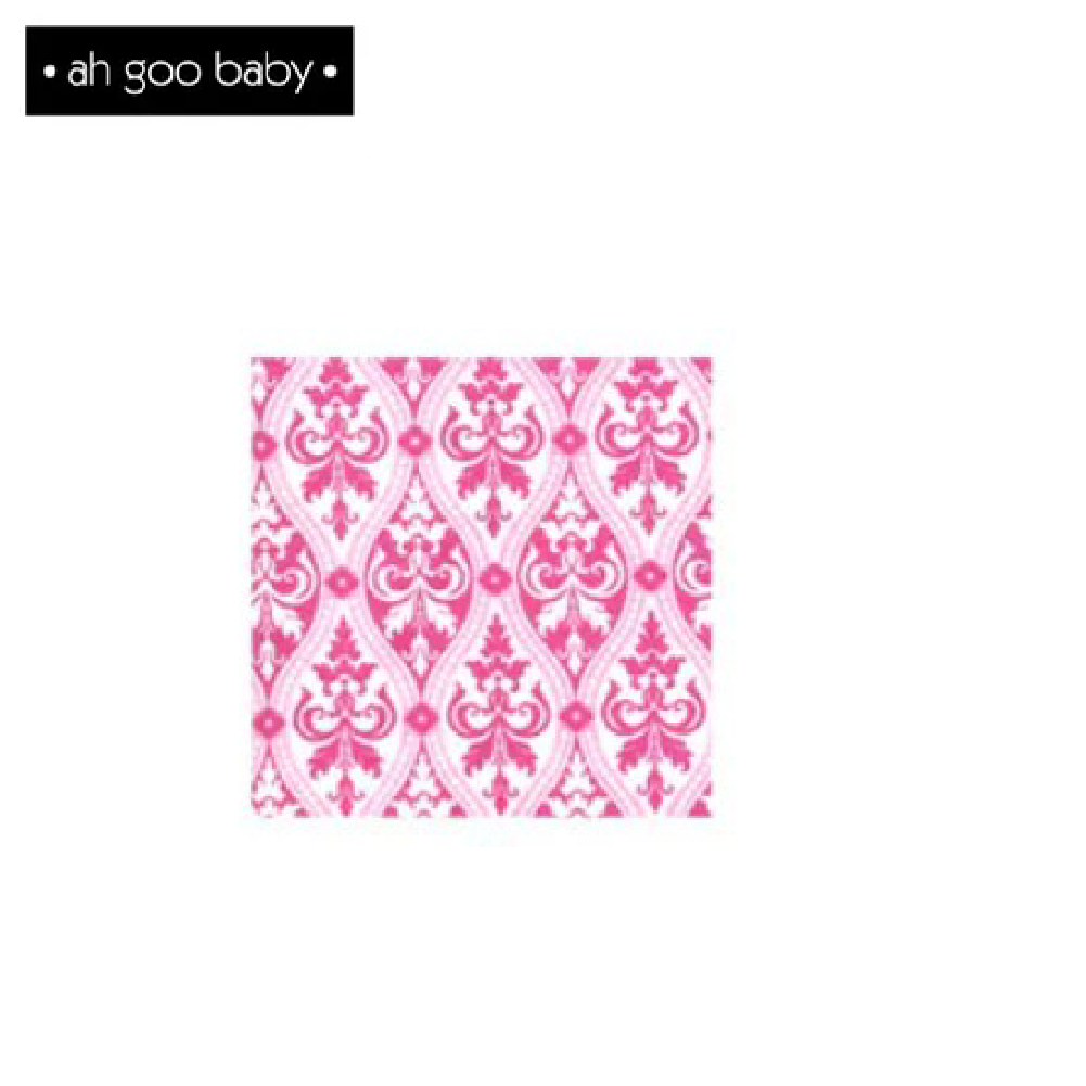 [福利品] AhGooBaby 多功能收納包 氣質桃粉  (魔鬼氈不黏)