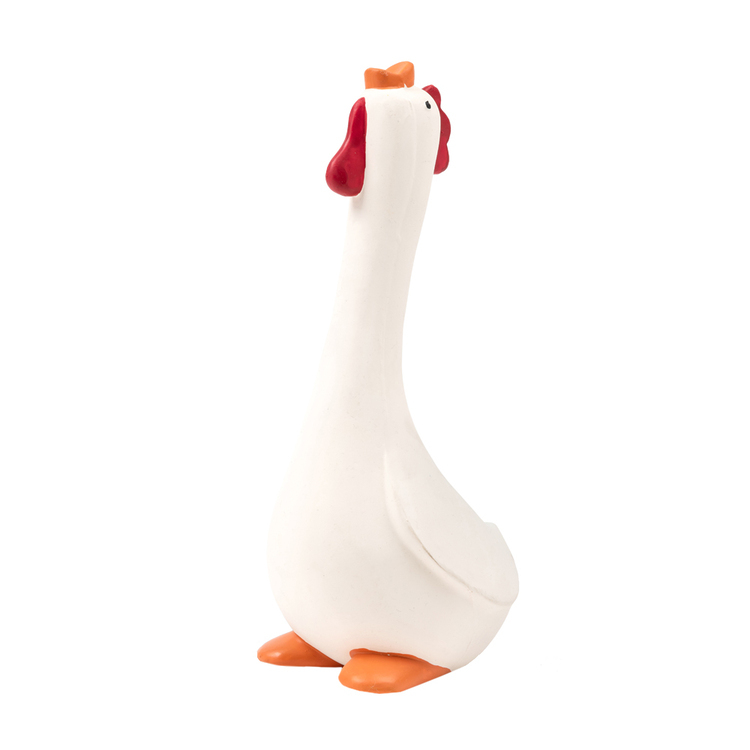 United Pets Chick'n Fun Pino Dog Toy (White)  (10*25*9.5cm)