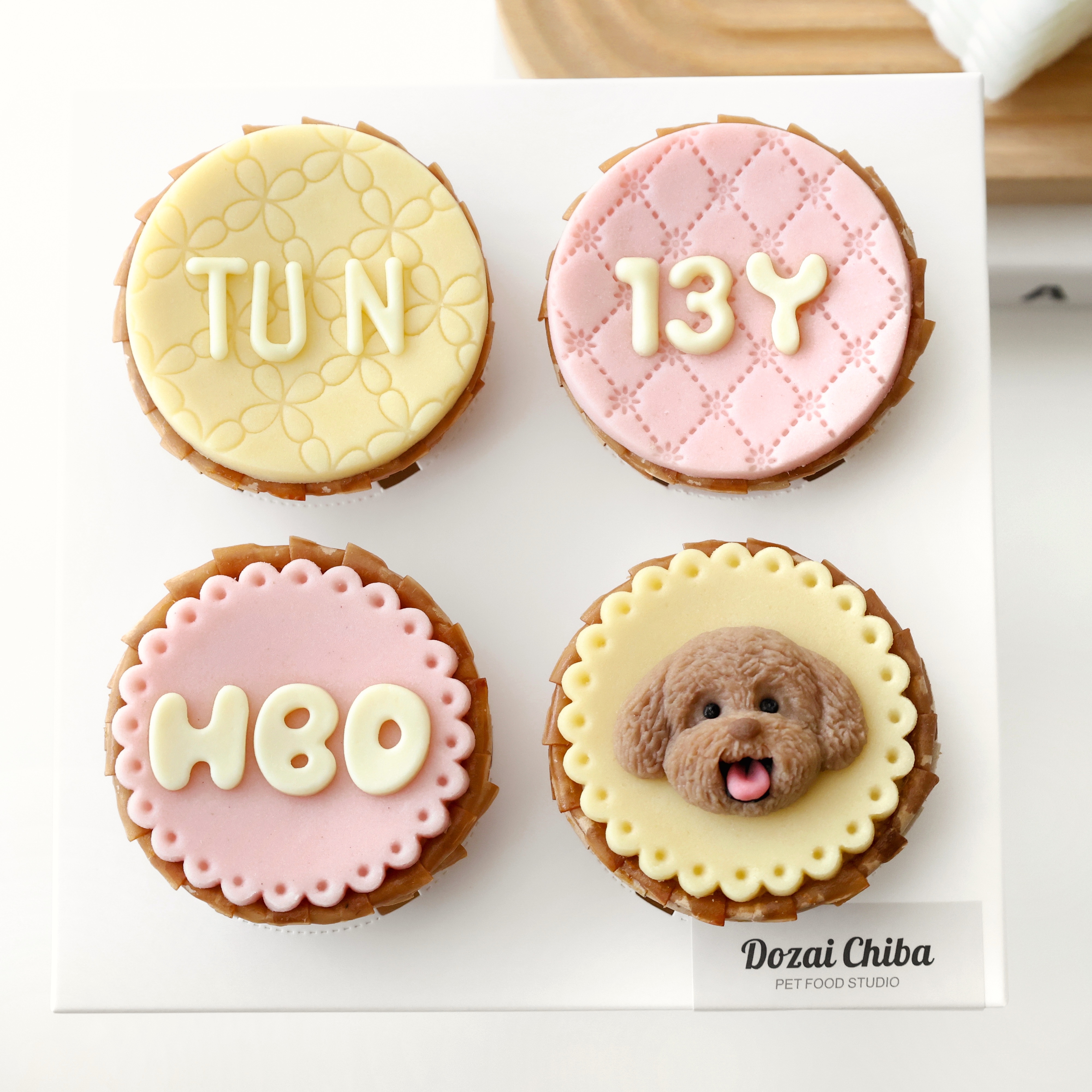 ❙ 冷凍宅配 ❙ 快樂四重奏_杯子蛋糕四入組_含運費