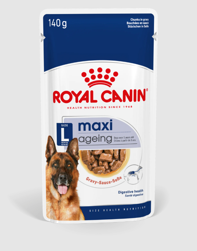 法國皇家 SHN 大型熟齡及老犬營養主食濕糧（肉汁）140G (原箱10包)