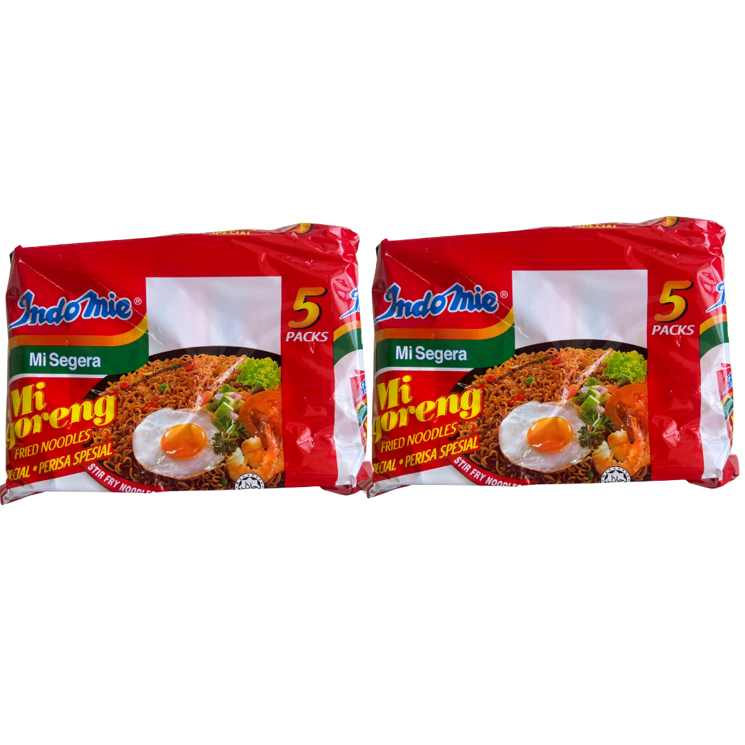 印尼撈麵-(5小包X85g)  x  2 (新舊包裝隨機發貨) (平行進口)