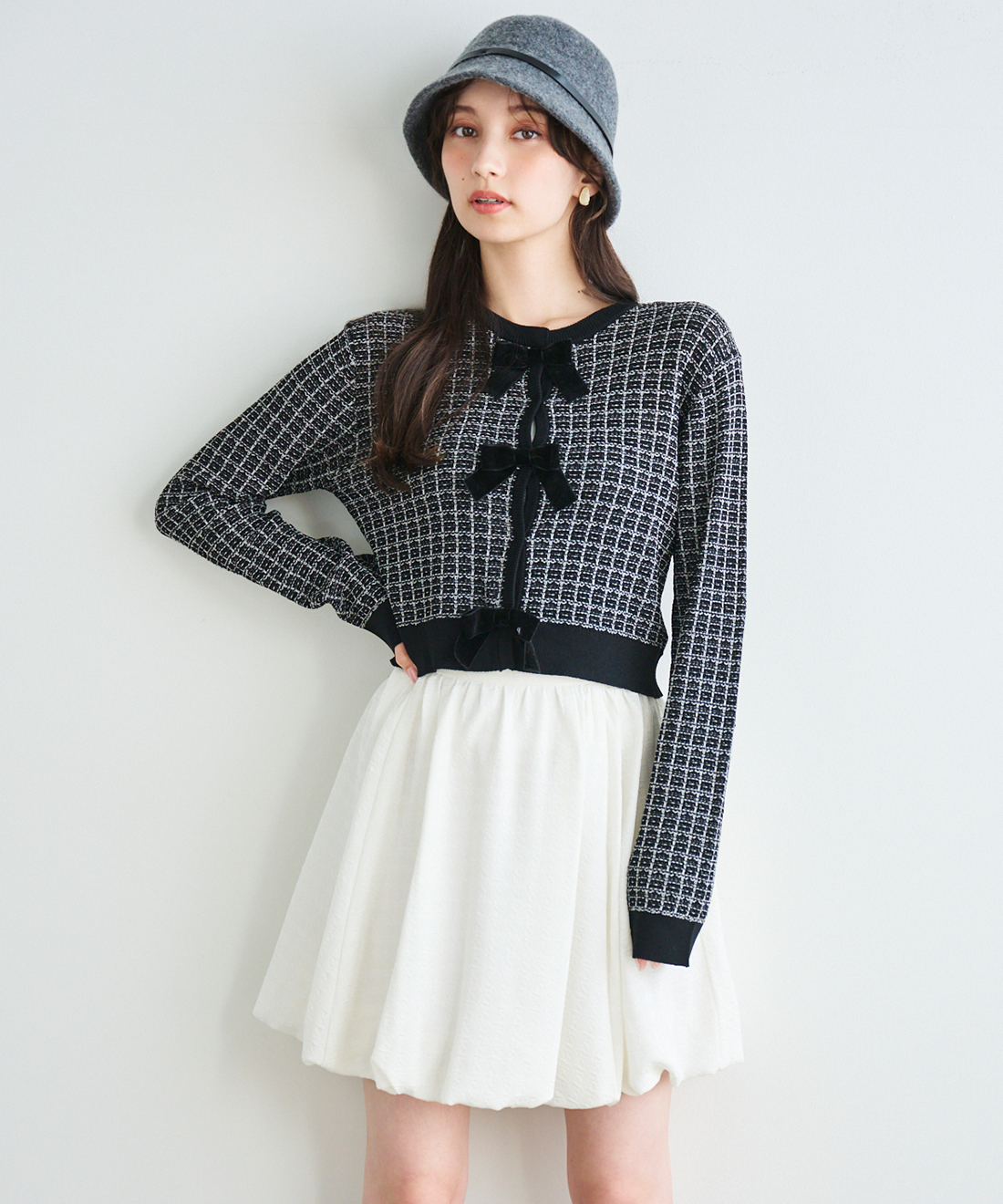 [預購] 折扣LILLIAN CARAT 蓬鬆氣球短裙