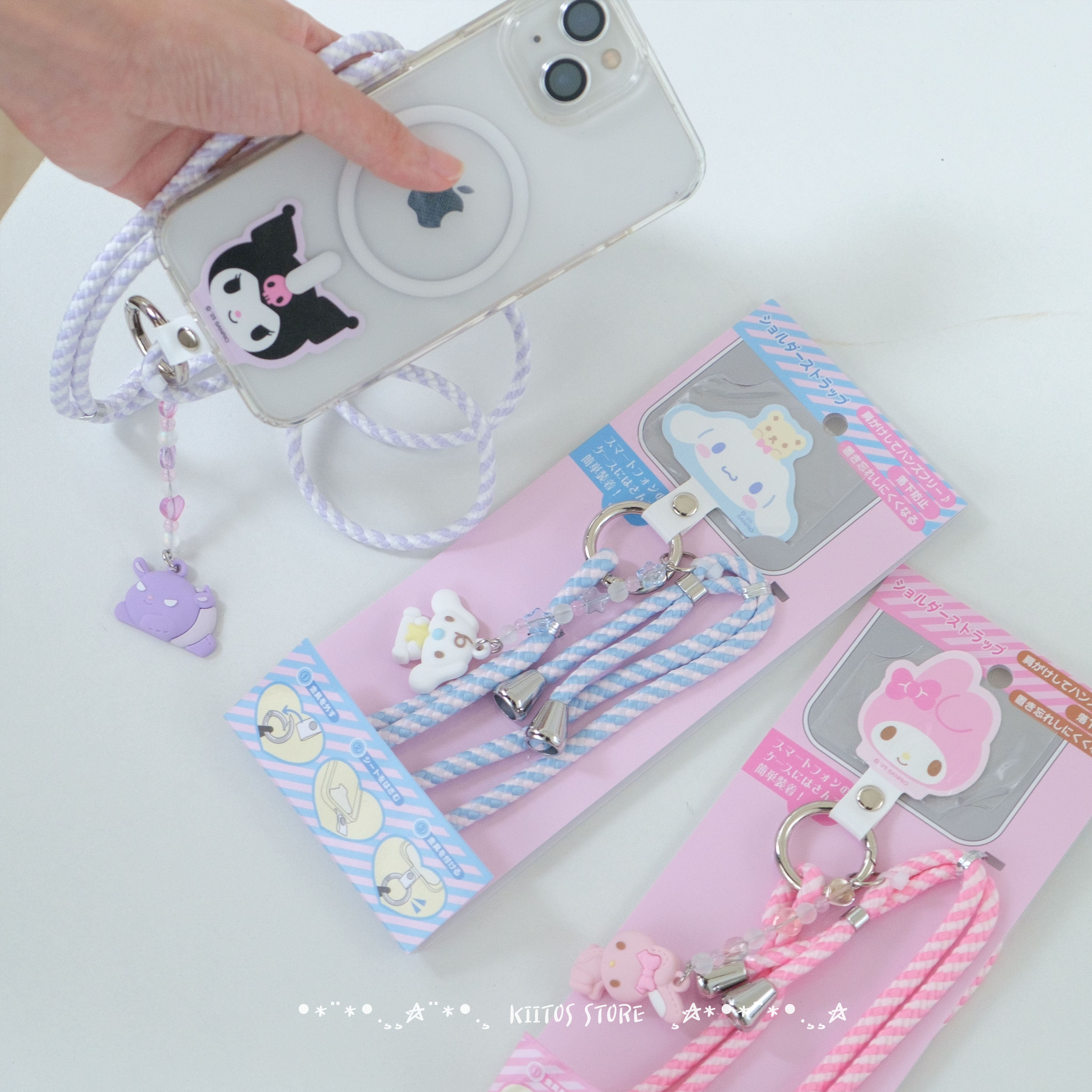現貨  日本代購 三麗鷗 sanrio 手機掛繩 肩帶