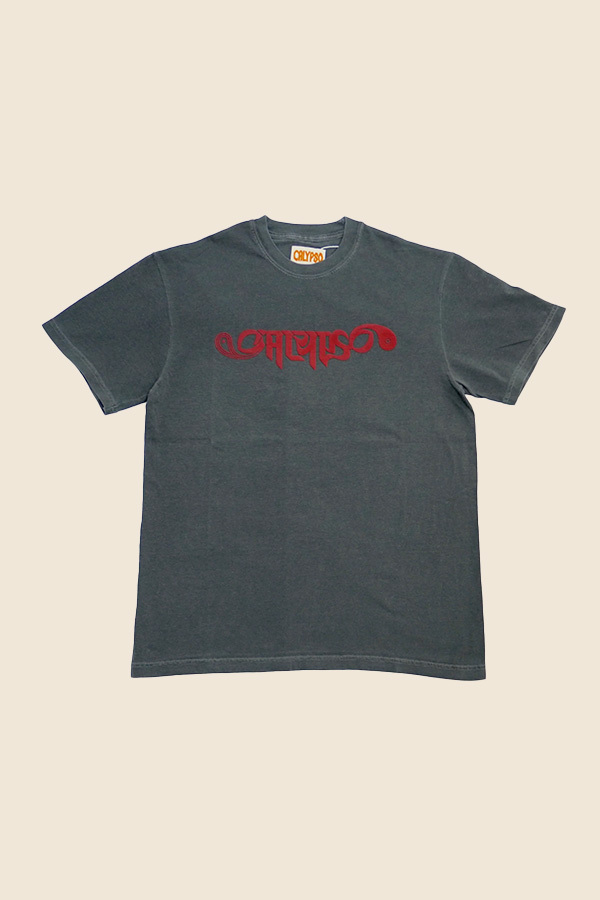 CALYPSO - LOGO純棉短TEE（經典黑）