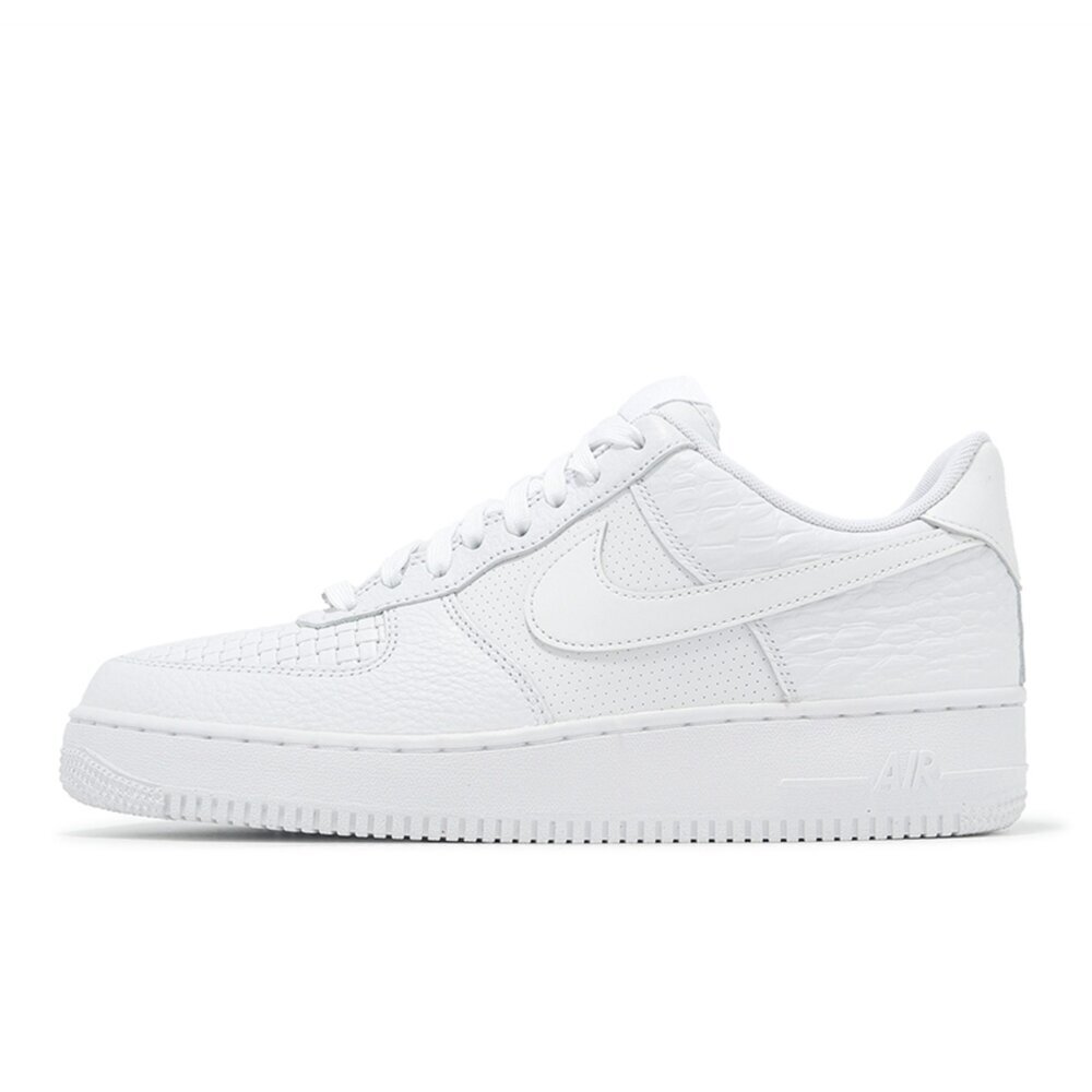 Nike Air Force 1 Low PRM White 全白 鱷魚紋 HF2893-100