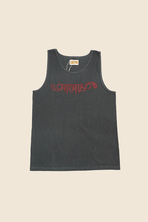 CALYPSO - LOGO 純棉背心（經典黑）