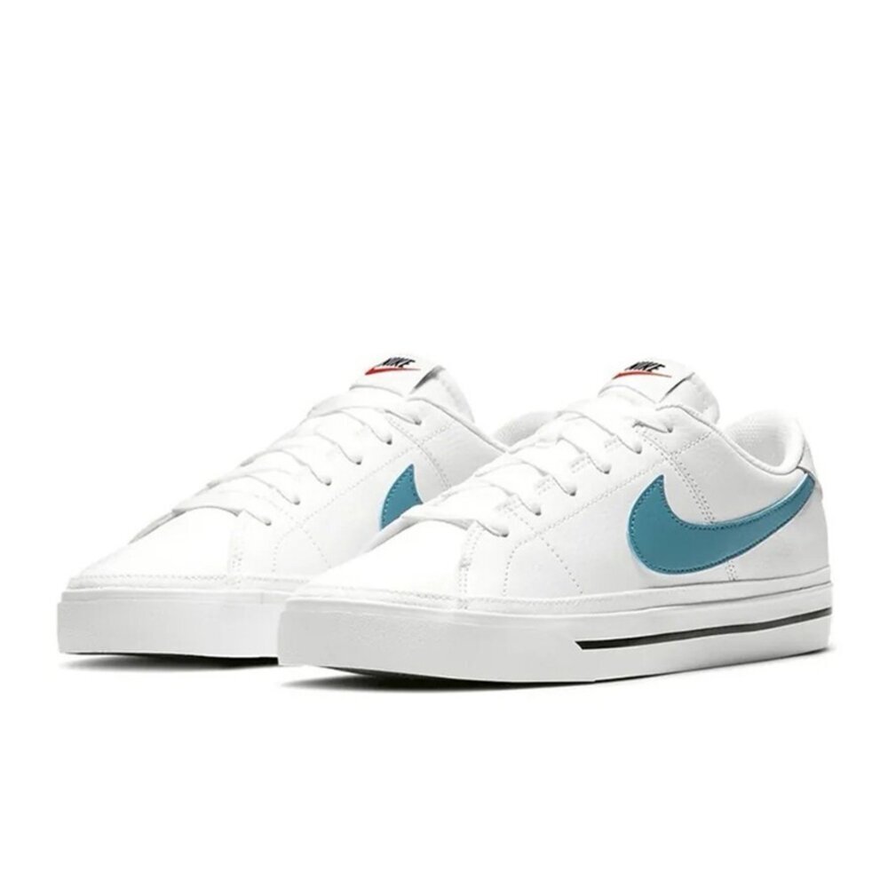 Nike Court Legacy Gum Light Brown-Cerulean 藍綠勾勾 CU4150-104