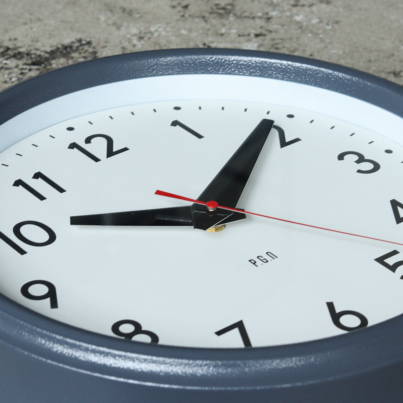 校舍掛鐘∣英倫工業風系列 經典灰∣日本 POST GENERAL