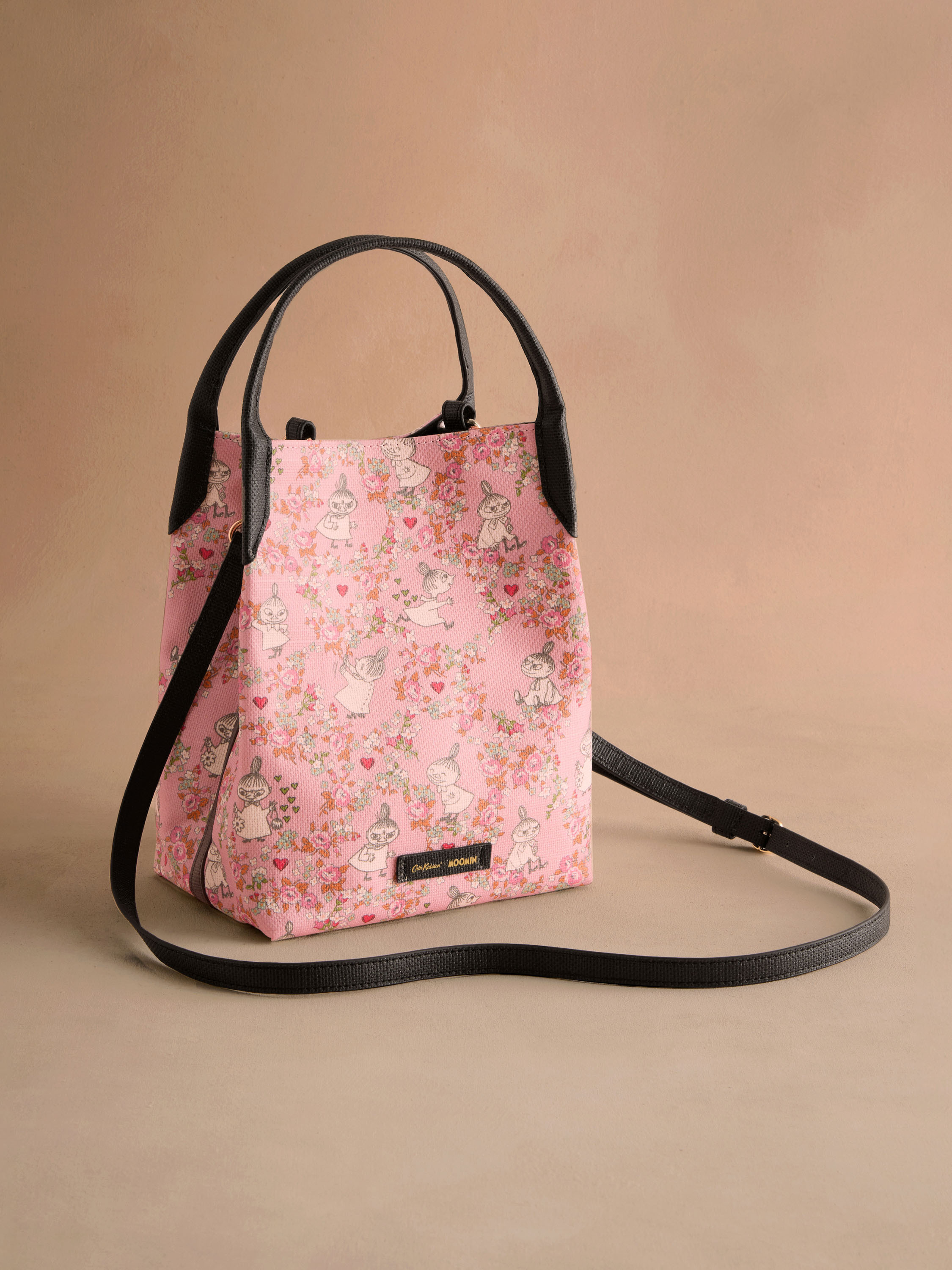 Little My Ditsy 斜背提把方形水桶包