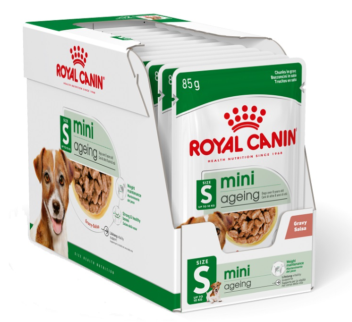 法國皇家 SHN 小型熟齡及老犬營養主食濕糧(肉汁) 85G (原箱12包)