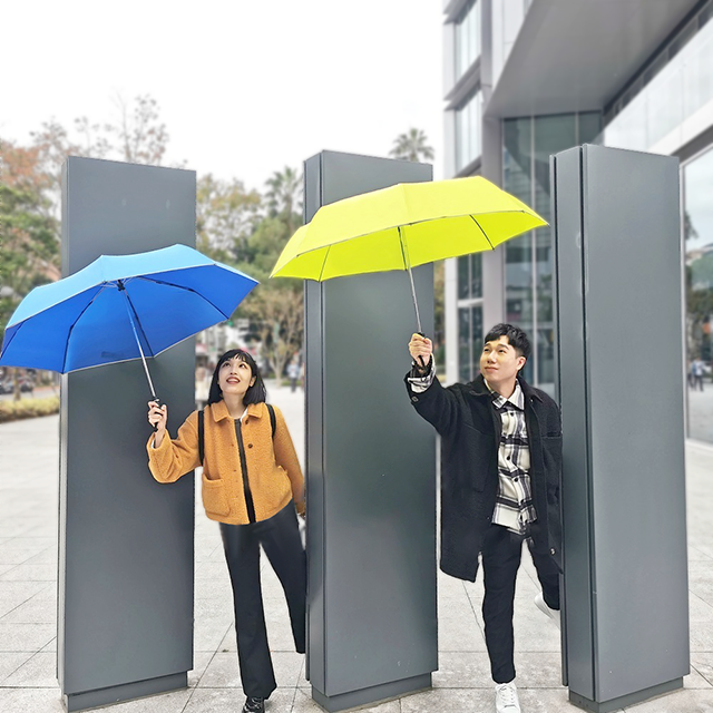 安全自動傘防回彈─巨無霸，玻璃纖維強力抗風，極致大傘面