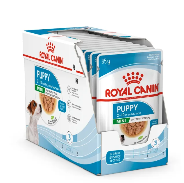 法國皇家 SHN 小型幼犬營養主食濕糧（肉汁）85G (原箱12包)