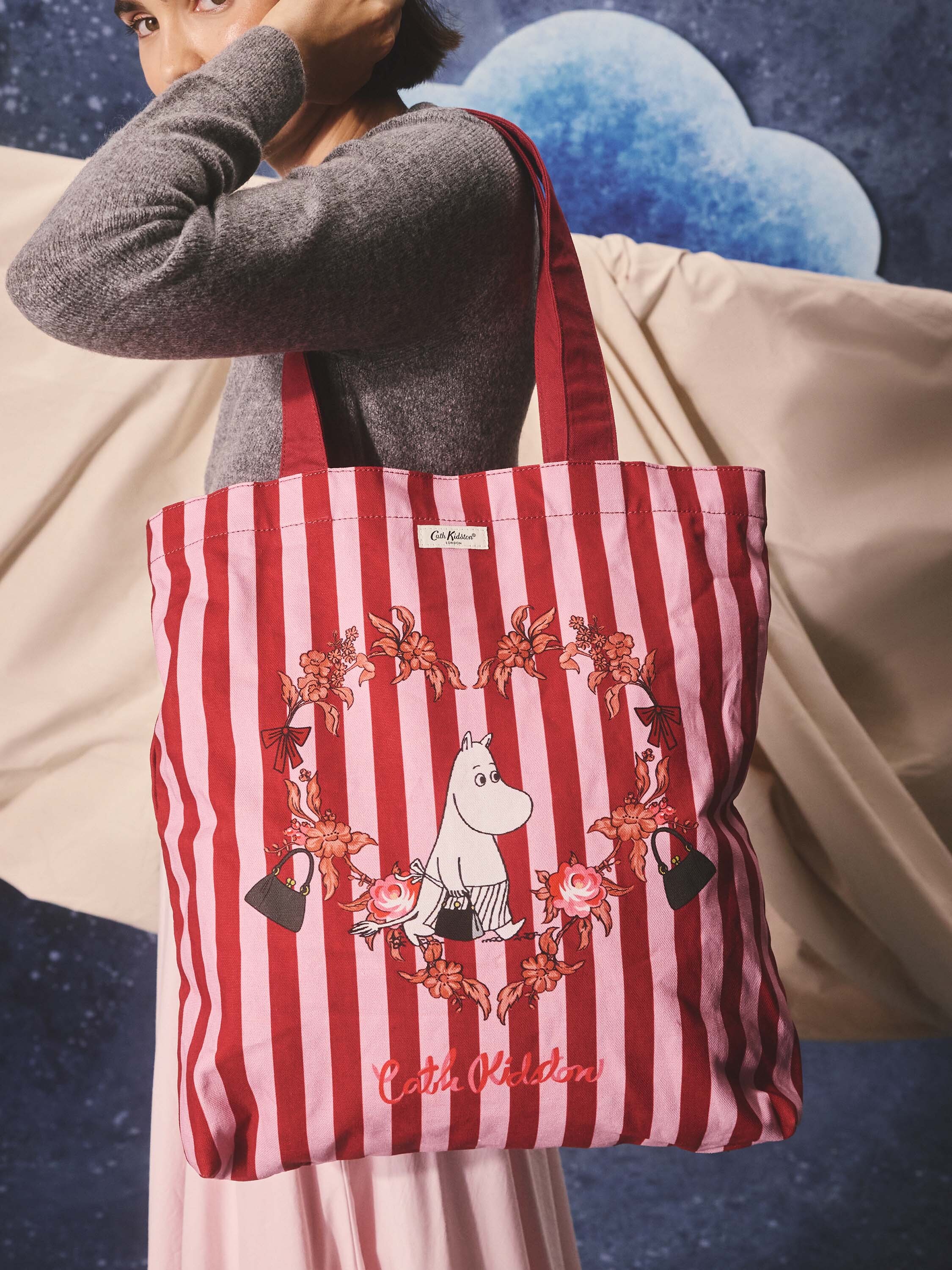 Moomin Mamma 純棉印花帆布托特包