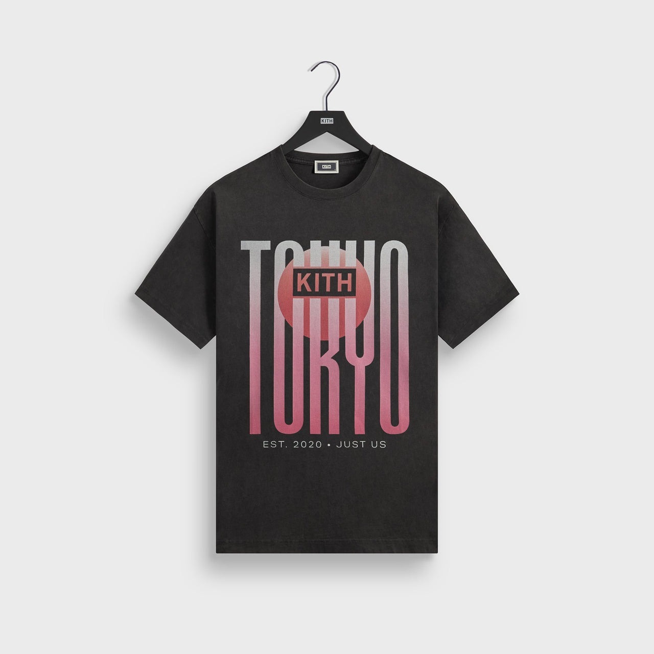 2025SS Kith Tokyo Classic Logo Vintage Tee 日本 限定 水洗 LOGO 短T 現貨 KHM034131