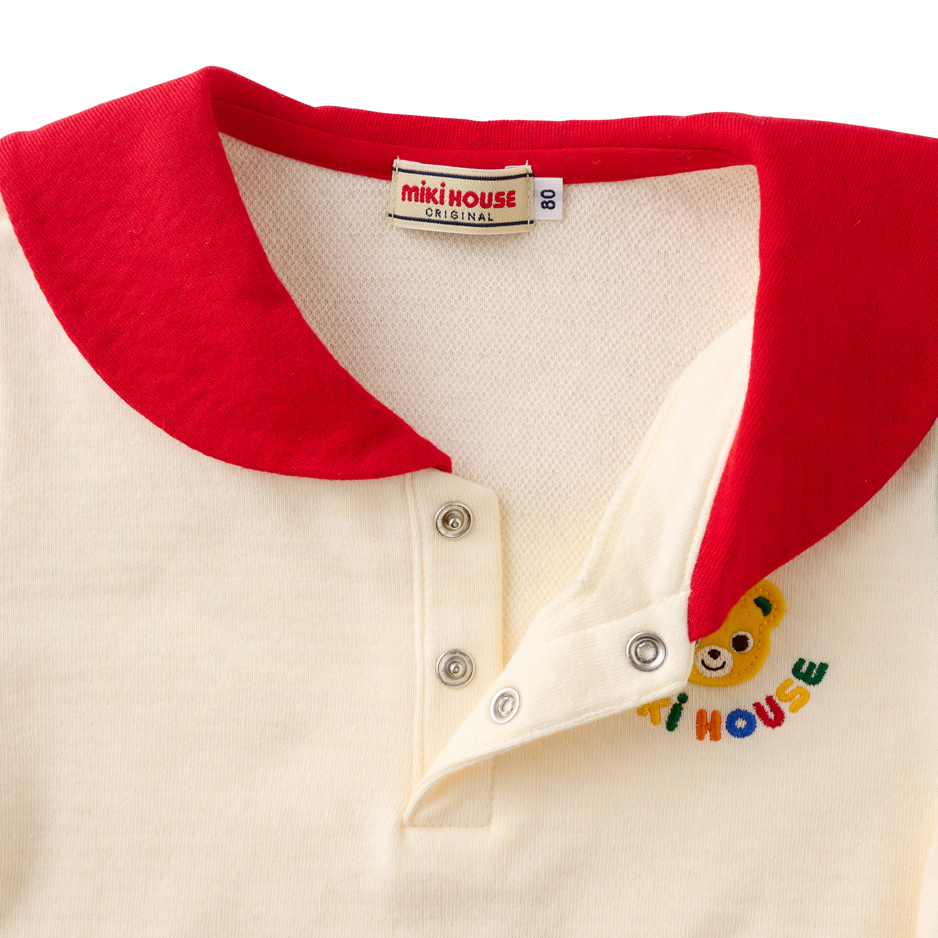 MH 拼色翻領衛衣