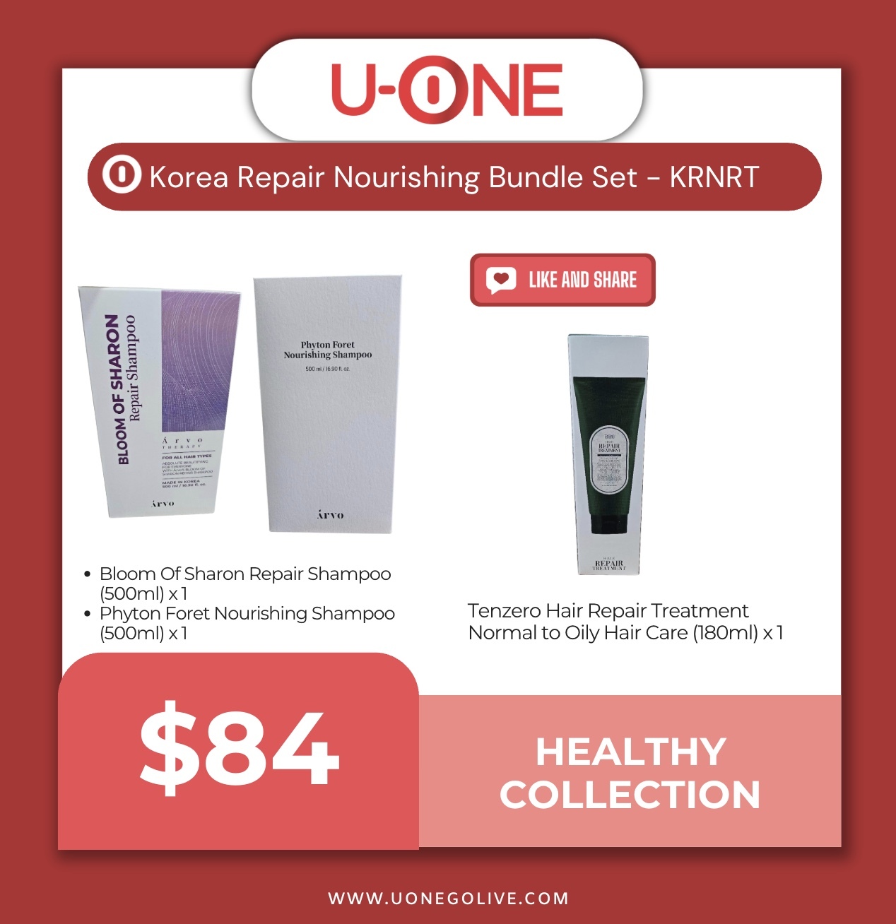 Korea Repair Nourishing Bundle Set - KRNRT