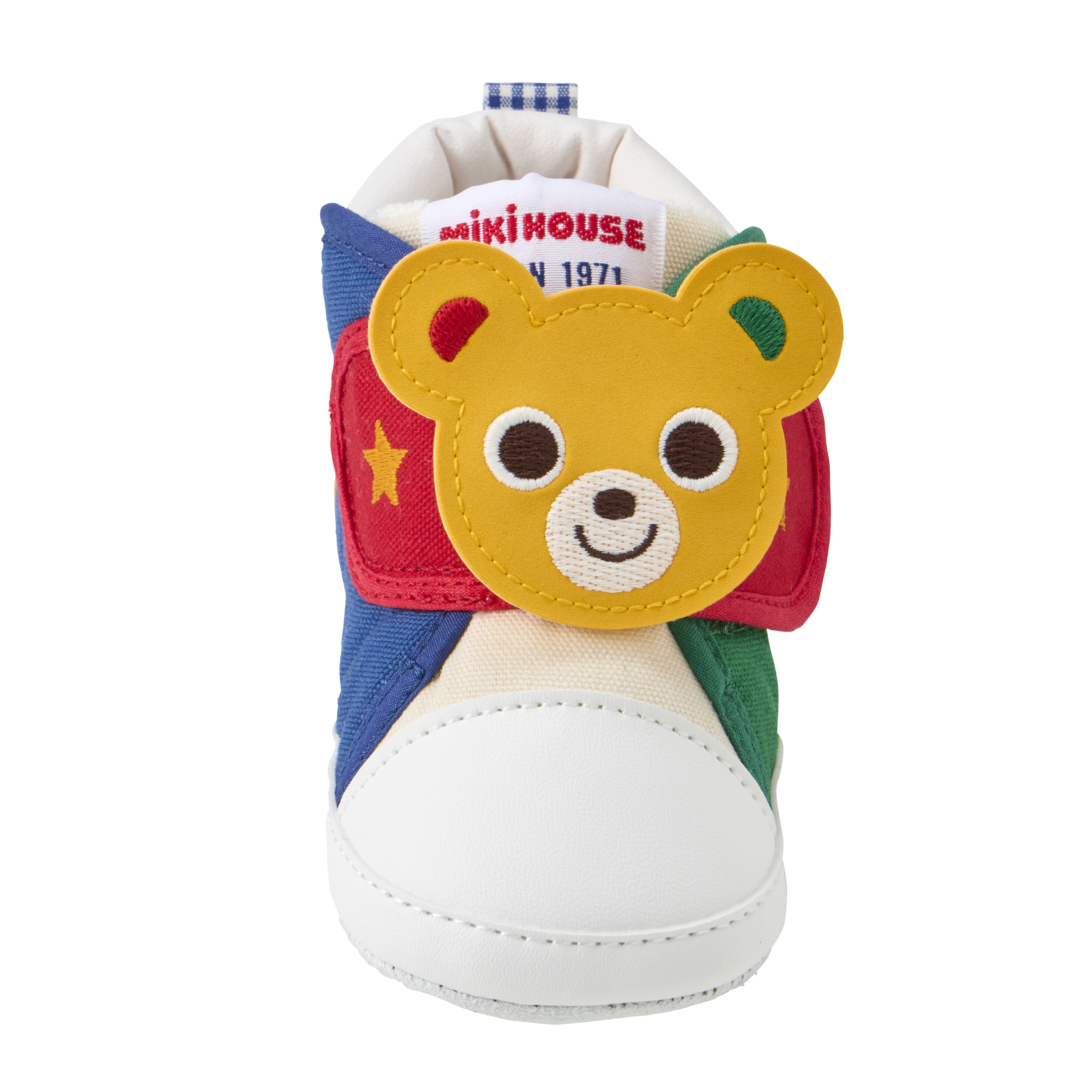 MH 小熊大頭貼頭第一階段學步鞋