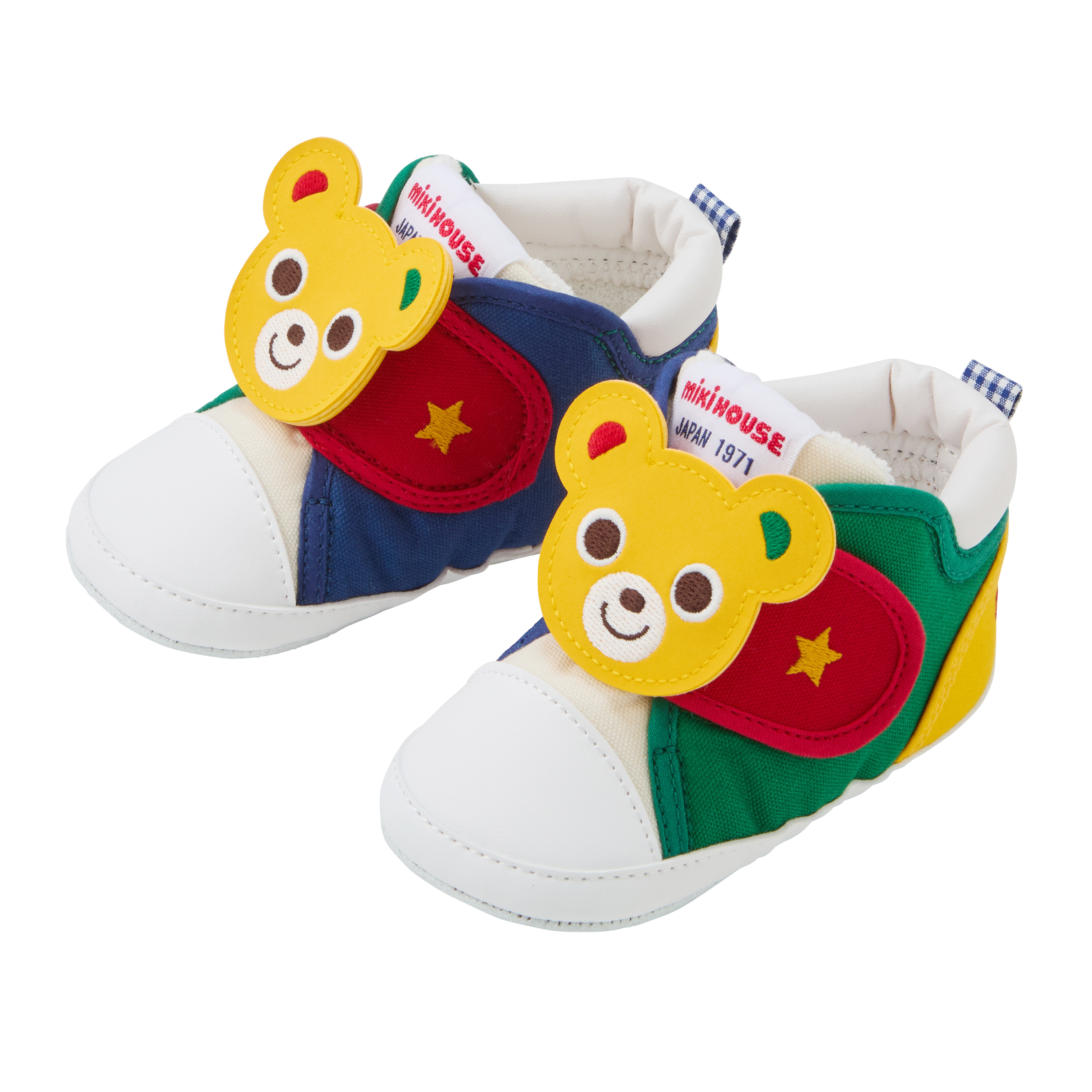 MH 小熊大頭貼頭第一階段學步鞋