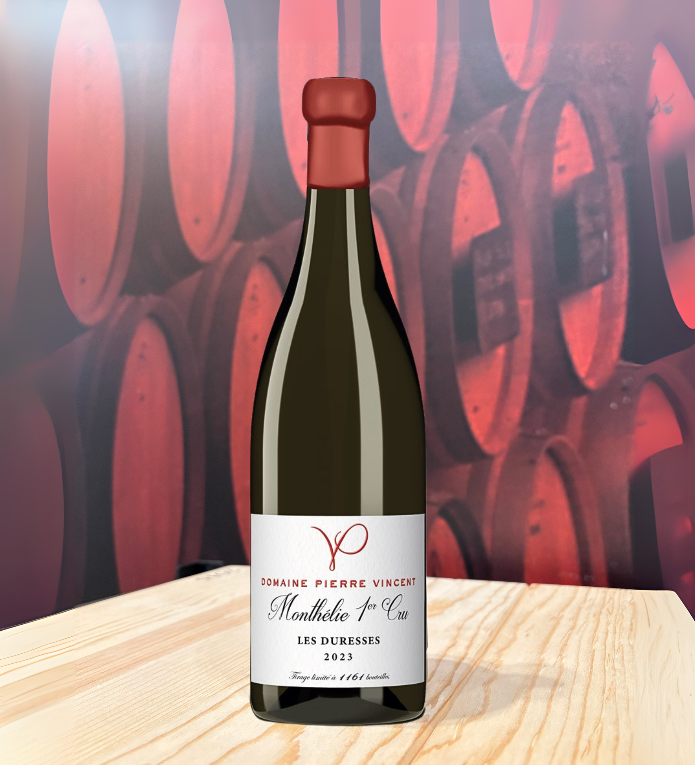 Pierre Vincent 2023 Monthélie 1er cru Les Duresses