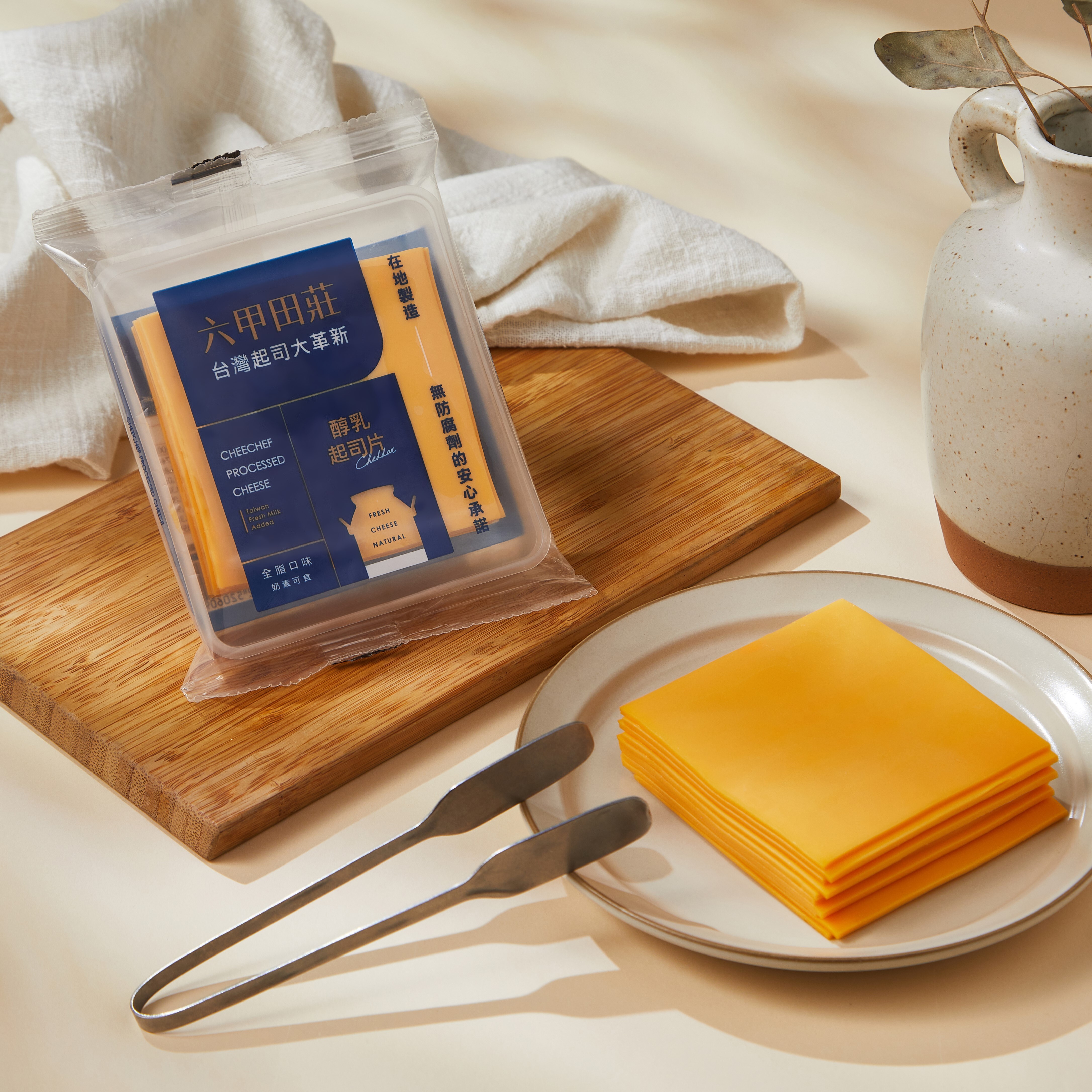 六甲田莊原味起司片