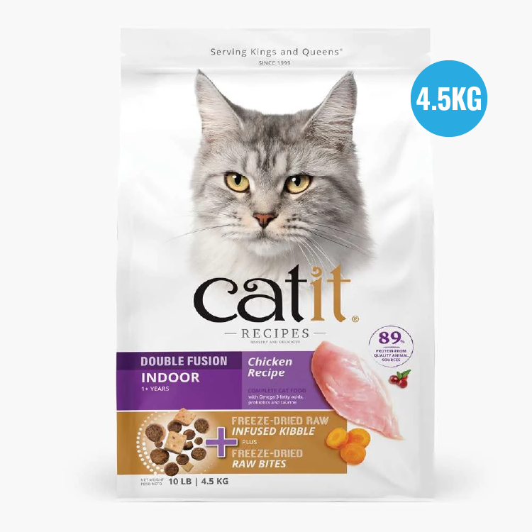 CATIT - 皇室系列貓糧 凍乾內層+凍乾鮮雞肉 室內貓配方 4.5kg