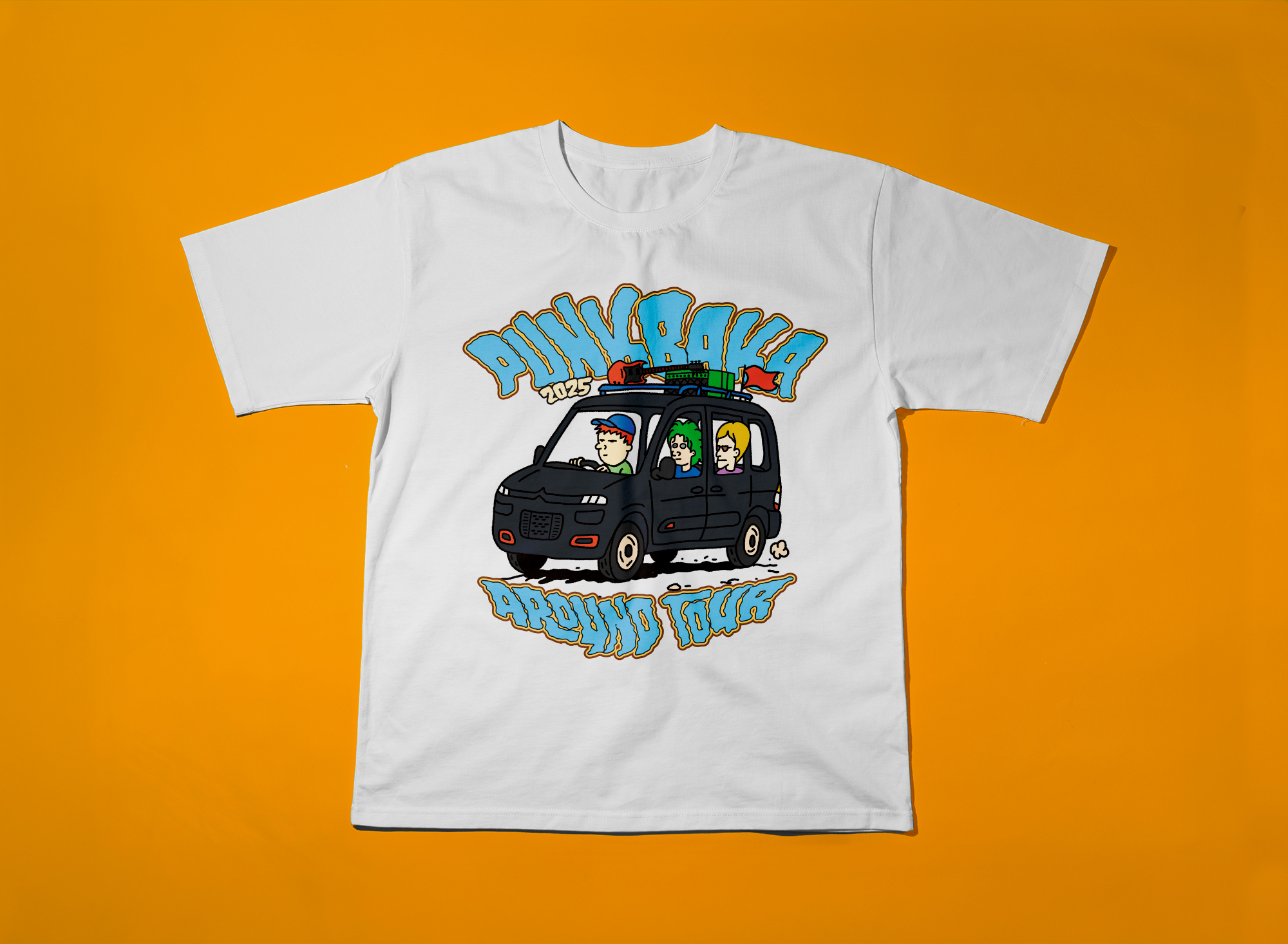 【胖虎 punkhoo】〈龐克笨蛋〉巡迴T