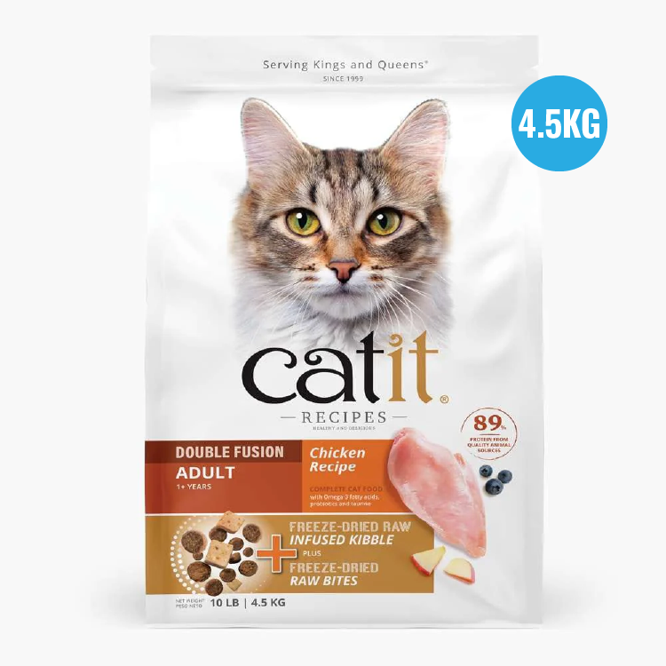 CATIT - 皇室系列貓糧 凍乾內層+凍乾鮮雞肉 成貓配方 4.5kg