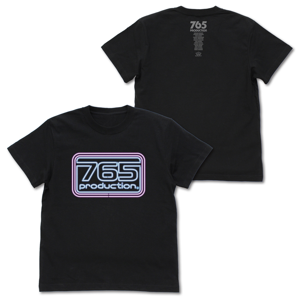 預購25/11 COSPA「765Pro」-霓虹燈牌- 黑T恤M 0902