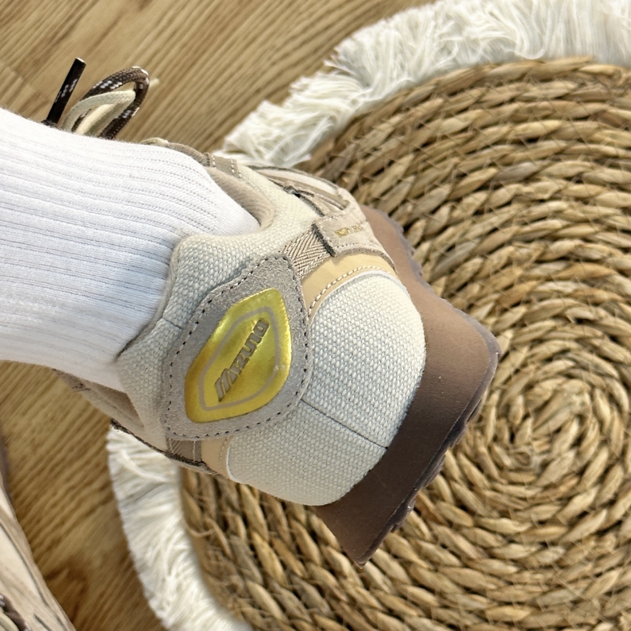 MIZUNO LG 60S 2K 砂陶金 雙鞋帶 復古 德訓鞋 中性鞋款 美津濃 D1GH242107