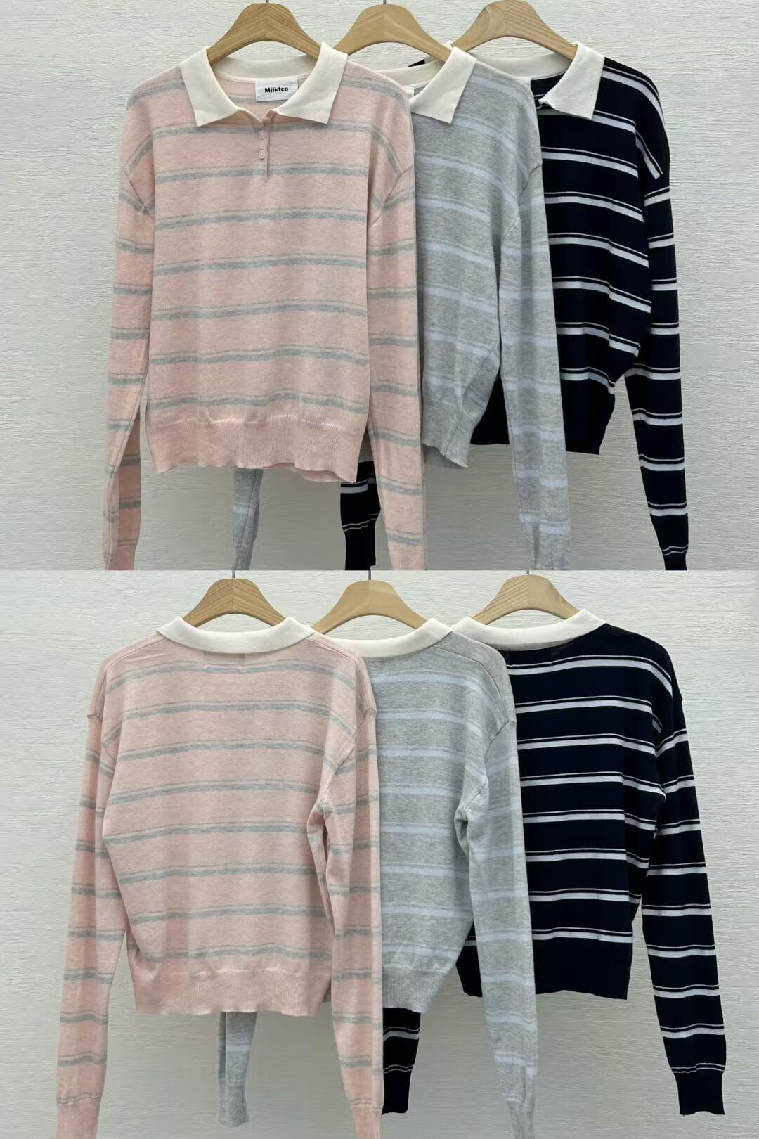 MI5017 束腰橫間Polo上衣