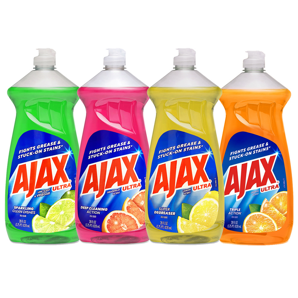 美國【AJAX】濃縮洗潔精828ml(28oz)