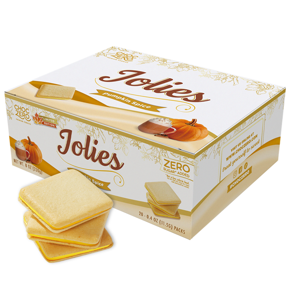 Choczero Jolie 脆脆白朱力夾心曲奇 - 南瓜味 (有20小包)