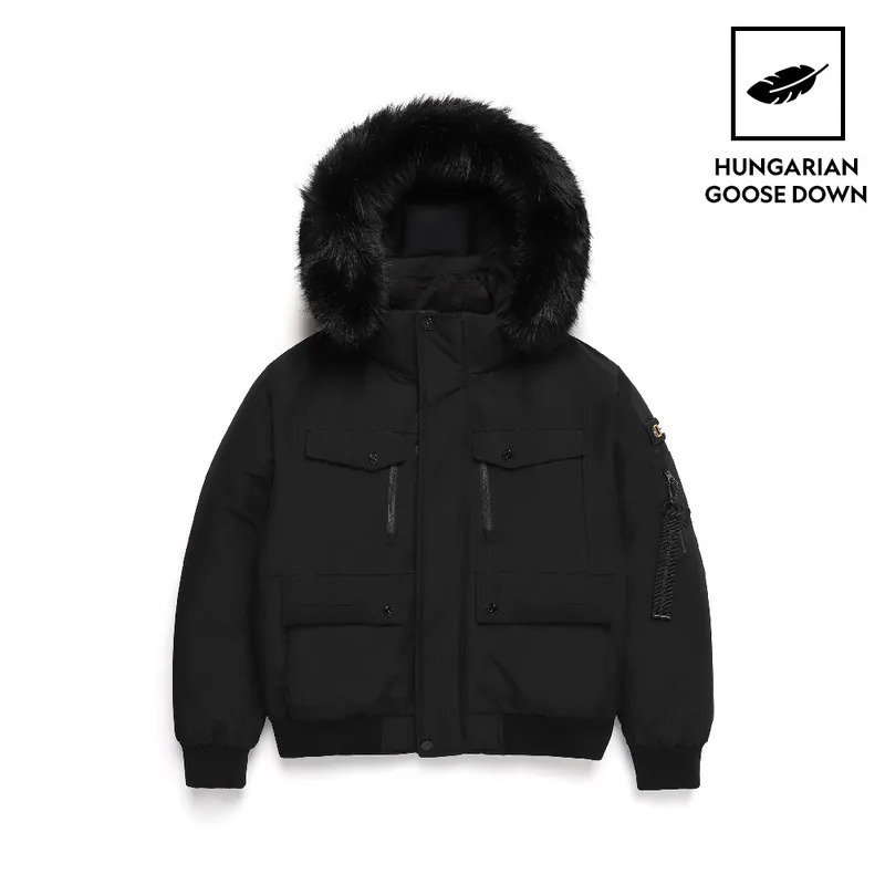 【預購】AKR082618 National Geographic 女裝TARUGA毛邊連帽羽絨外套 (N244WDW030)