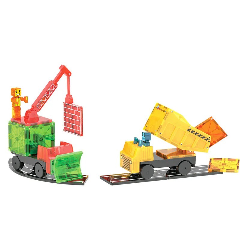 Magna-Tiles® 磁力積木-工程基地 50片 XL