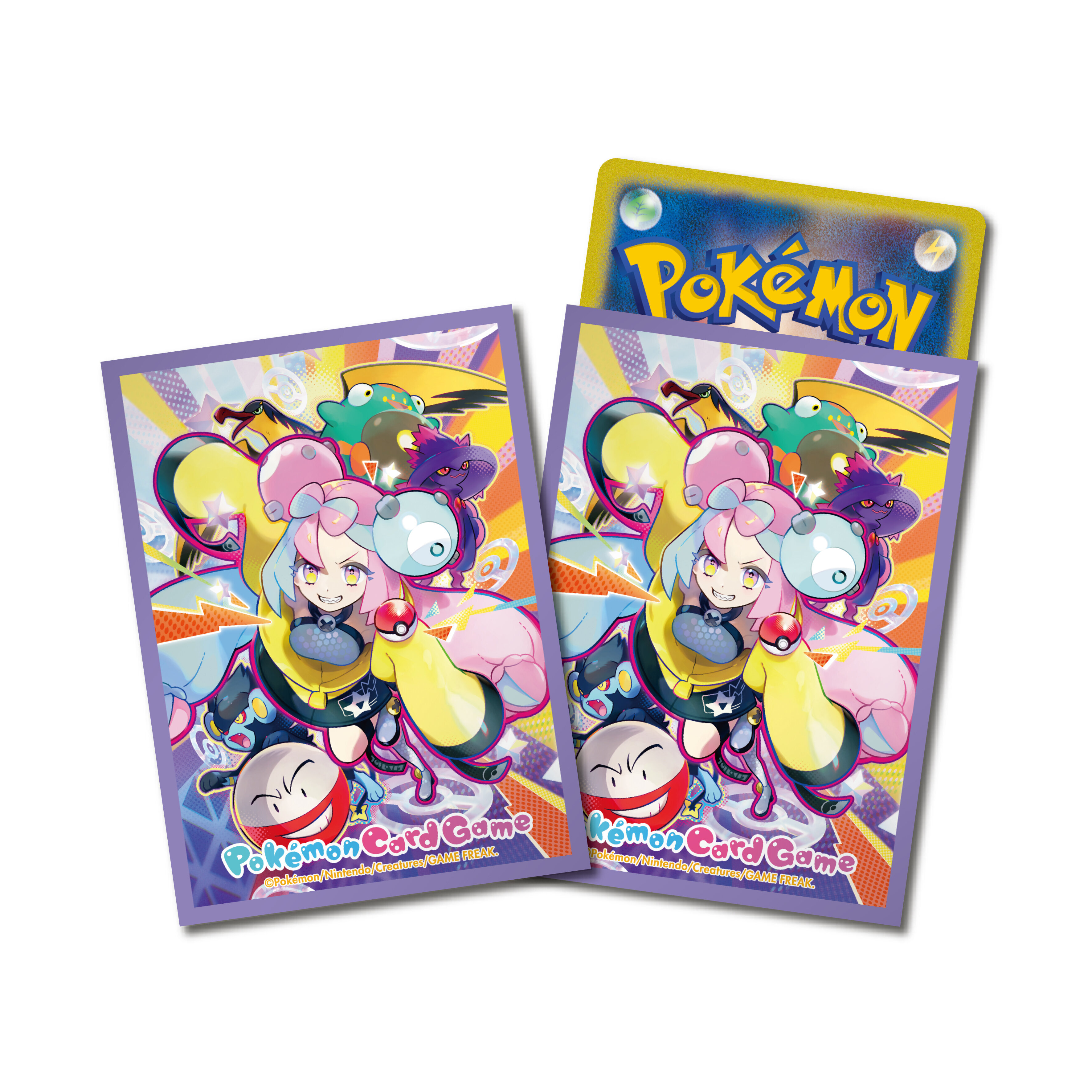 Pokemon Card Game 卡套 奇樹 (紫色) ナンジャモ【パープル】