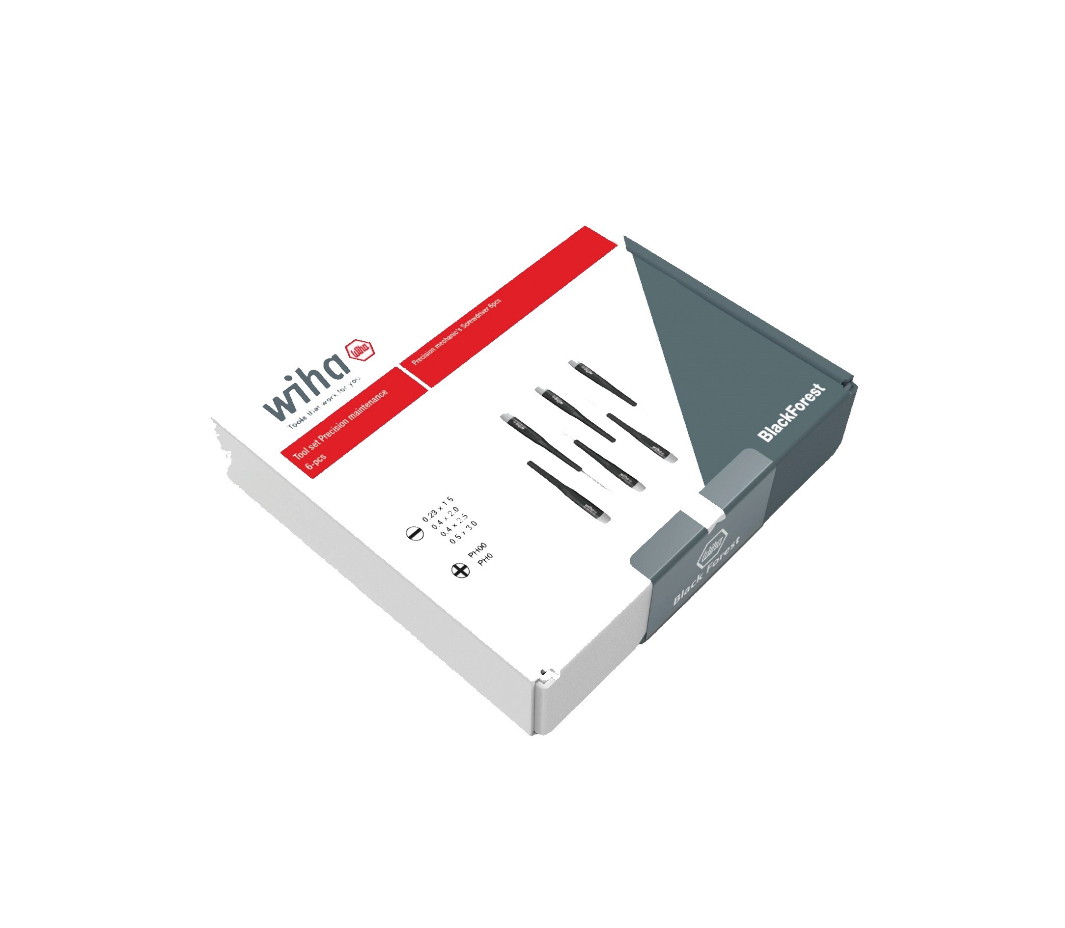 Wiha 80169C 6件套精密螺絲批套裝