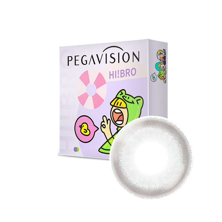 晶碩HiBro彩色日拋放灰自我(10片)