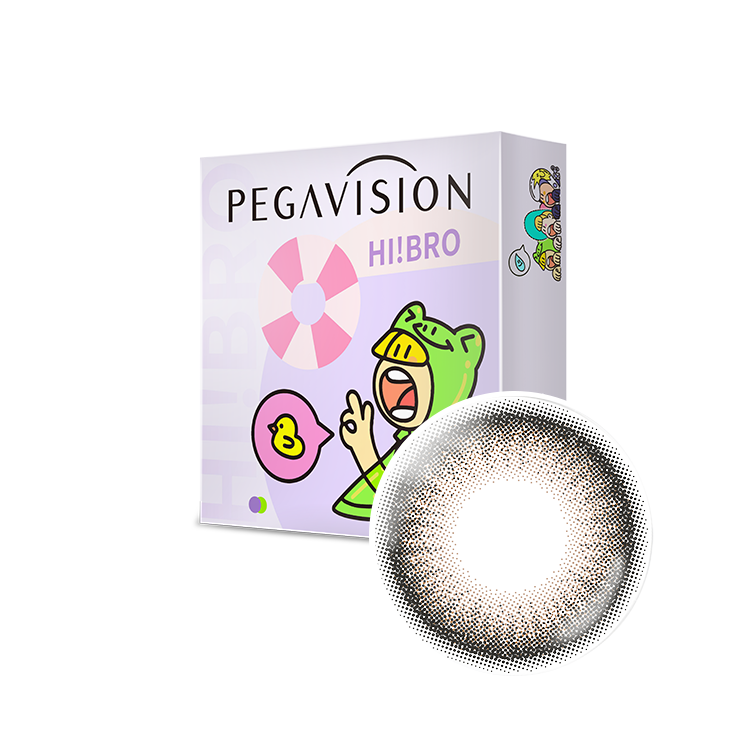 晶碩HiBro彩色日拋輕鬆可可(10片)