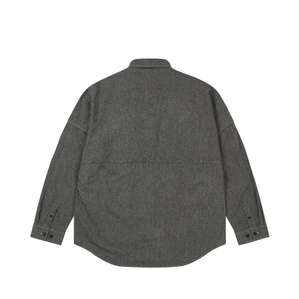 2025AW PALACE NEIGHBORHOOD SHIRT SALT & PEPPER 聯名 骷髏 長袖 襯衫 現貨