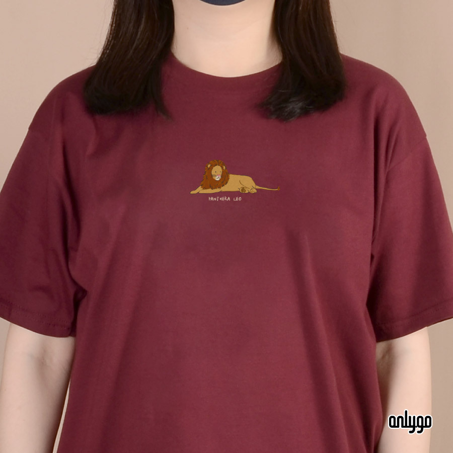瀕危動物Tシャツ - アフリカライオン