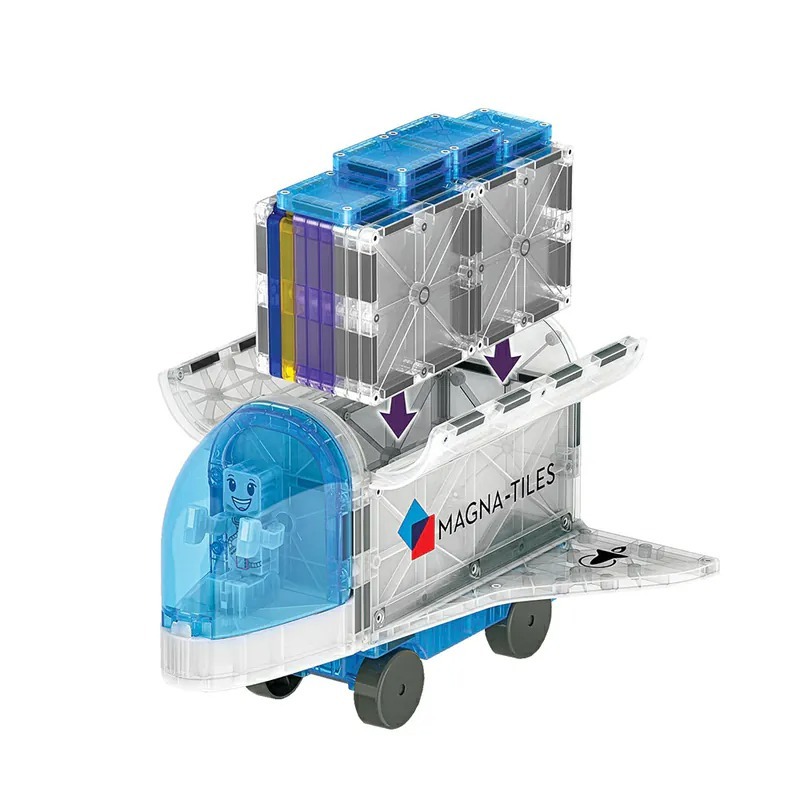 Magna-Tiles® 磁力積木32片-太空梭