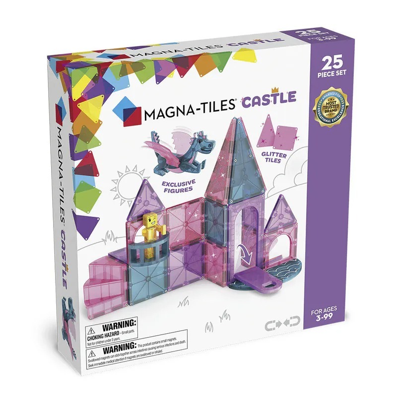 Magna-Tiles® 魔幻城堡 25 片組
