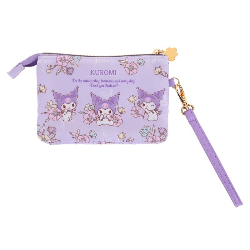 Kuromi 多用途小袋-5個內袋 連手繩 9-8521-3