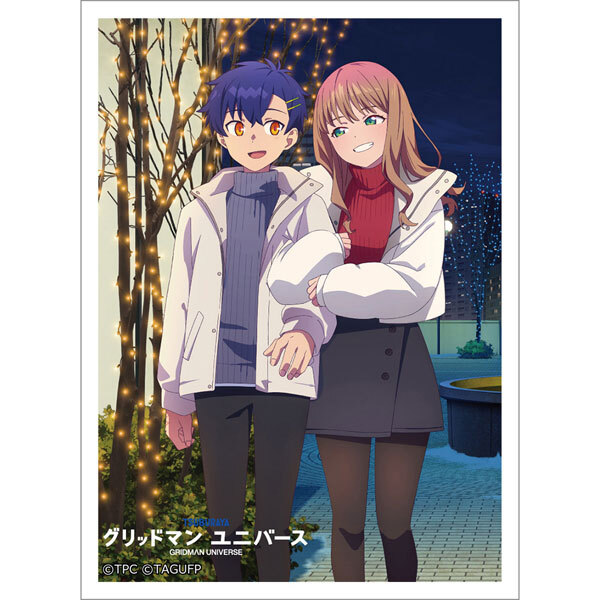 卡套+卡盒 (麻中蓬＆南夢芽/冬デート) パック[カーテン魂]