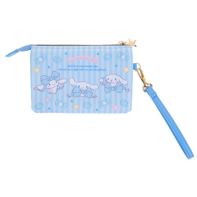 Cinnamoroll 多用途小袋-5個內袋 連手繩 9-8521-4