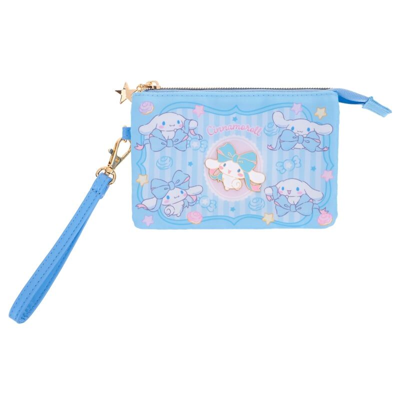 Cinnamoroll 多用途小袋-5個內袋 連手繩 9-8521-4