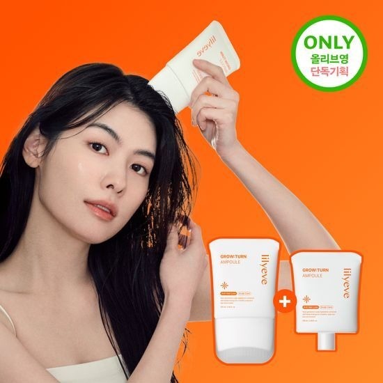 LILYEVE GROW:TURN Ampoule 100ml (+100ml Refill) 生髮精華