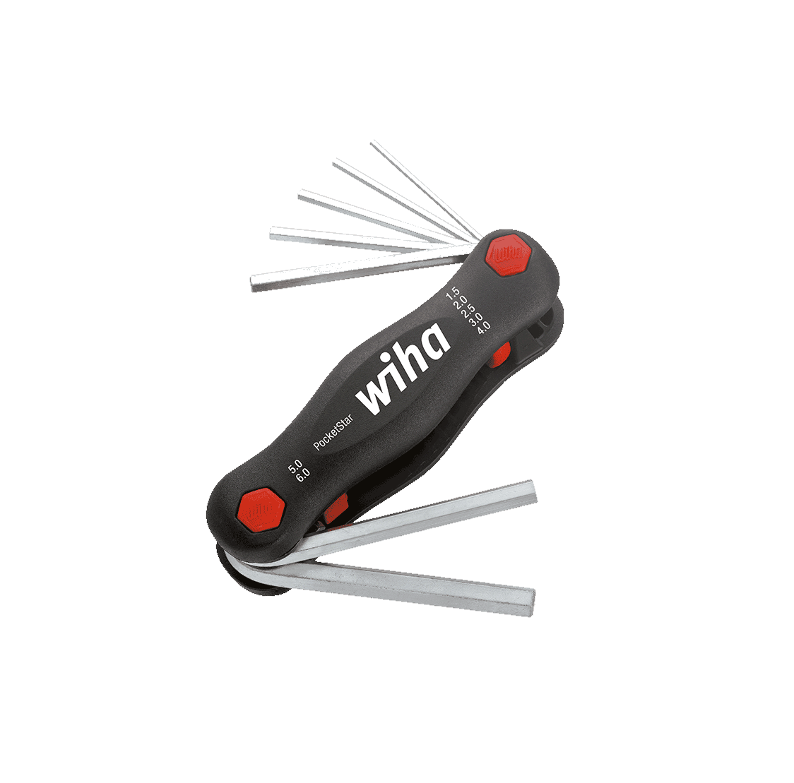 WIHA 23037 7件套 迷你內六角多功能扳手